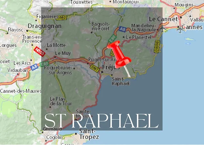 5-room - Sea View- Terrace - Parking شقة Saint-Raphaël