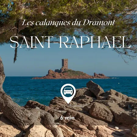 Apartment Appt 5p Wifi Overview Sea-clim-park-pool-terrace - Capitalchic Services St Raphael